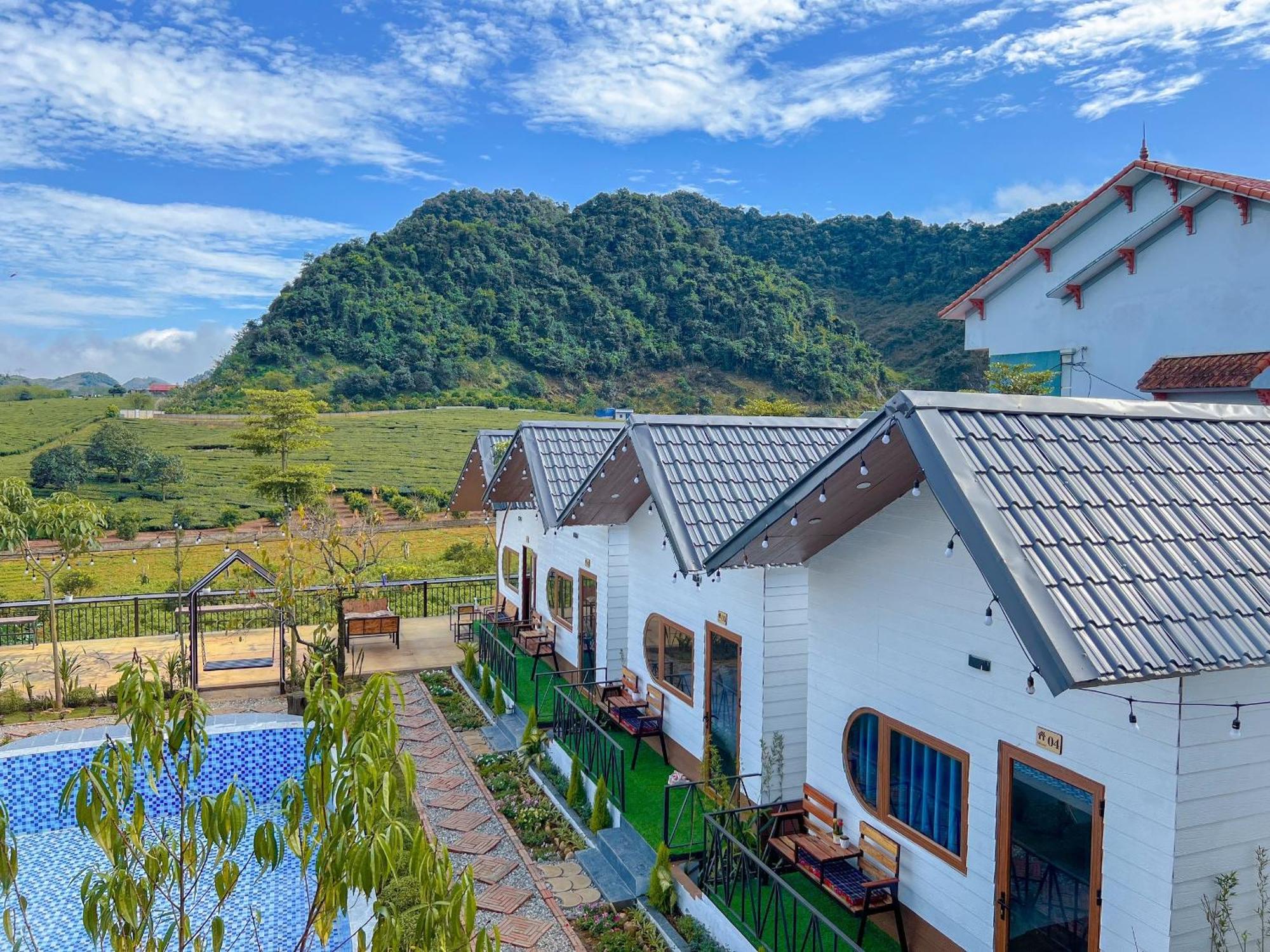 Moc Chau House Hotel ภายนอก รูปภาพ